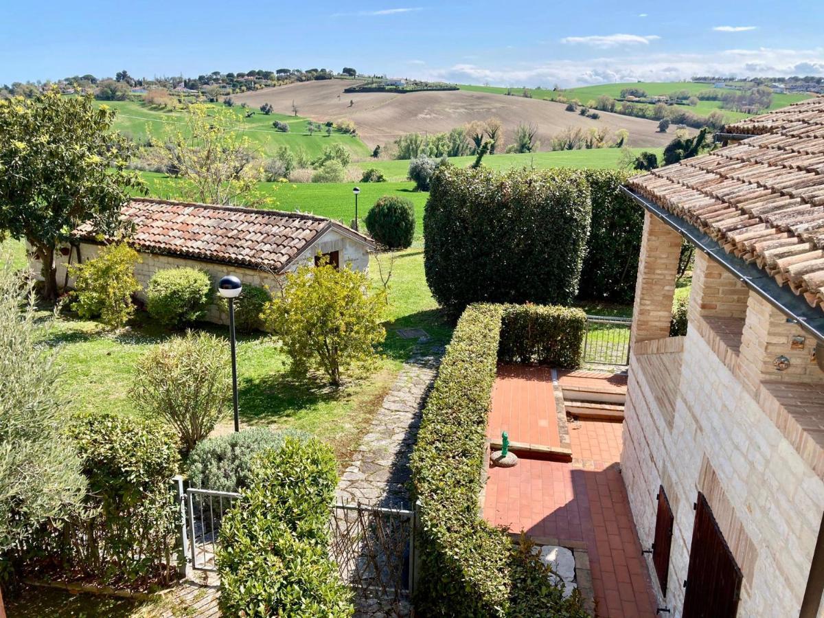 S214 - Sirolo, Trilocale Con Giardino In Zona Tranquilla Apartment ภายนอก รูปภาพ